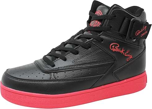 Amazon | Ewing Patrick Athletics 33 HI OG, レッドスエード/ホワイト